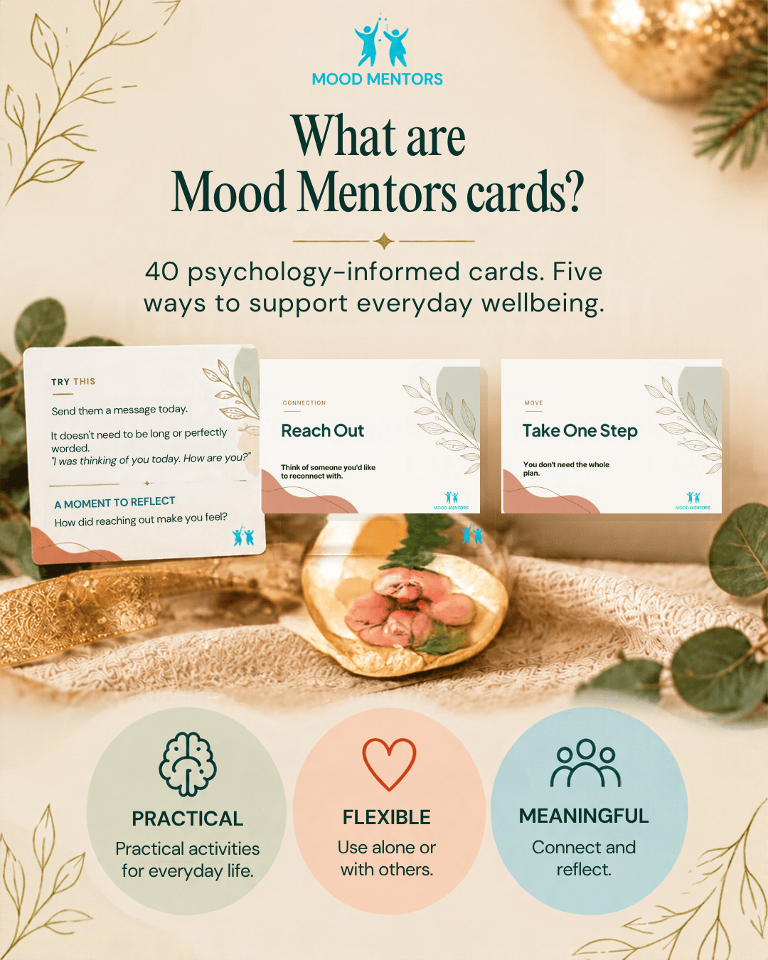 PRE-ORDER  | Mood Mentors - Cards for Everyday Wellbeing- 40 Cards